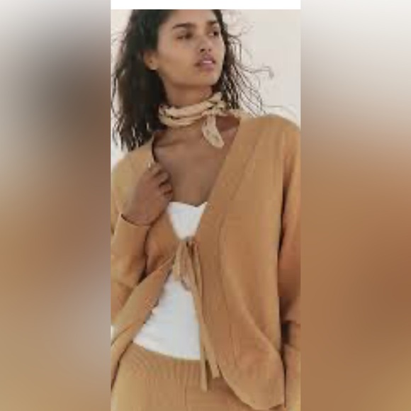 Free People Pants - FREE PEOPLE Solar cardigan and pants set